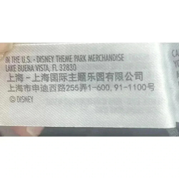 Walt Disneyland Disney Parks Drawstring Black Mickey Backpack 18” x 13” - Picture 5 of 5